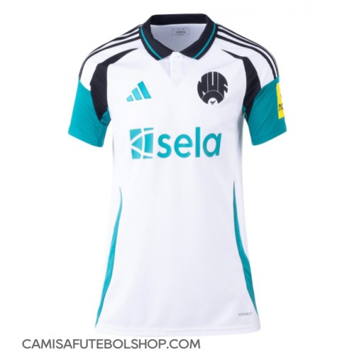 Camisa de time de futebol Newcastle United Replicas 3º Equipamento Feminina 2024-25 Manga Curta